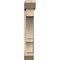 Ekena Millwork Balboa Slat Smooth Bracket w/ Offset Brace, Douglas Fir, 7 1/2"W x 32"D x 44"H BKT0806X32X44BOA06SDF - alternate 2